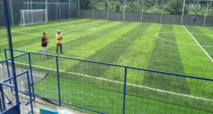 Waringinkurung Punya Lapangan Mini Soccer yang Keren, Begini Penampakannya  