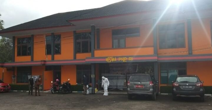 Pasien Covid-19 di Wisma PKPRI Pandeglang Kosong