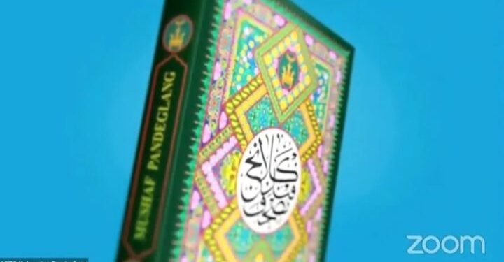 Subhanallah, Mushaf Al-Qur’an Khas Pandeglang Resmi Diluncurkan Ini Kekhasan dan Spesifikasinya
