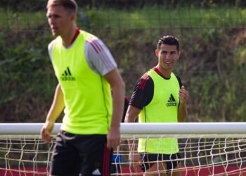 Cristiano Ronaldo Sudah Berlatih Perdana dengan MU