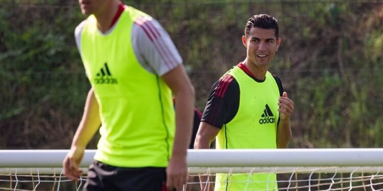 Cristiano Ronaldo Sudah Berlatih Perdana dengan MU