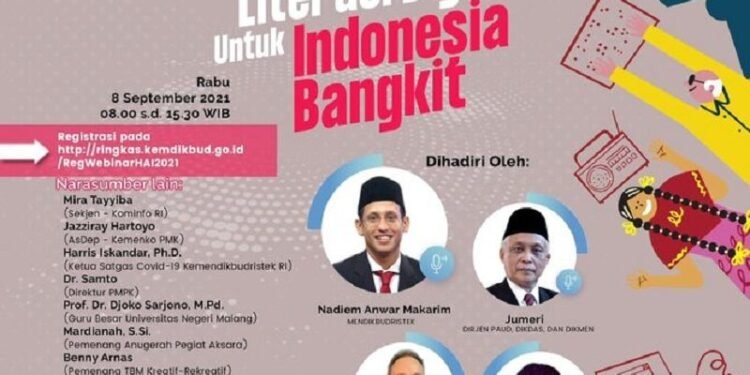 Ingat, 8 September Hari Aksara Internasional, Kemenristekdikti Gelar Webinar Literasi Digital