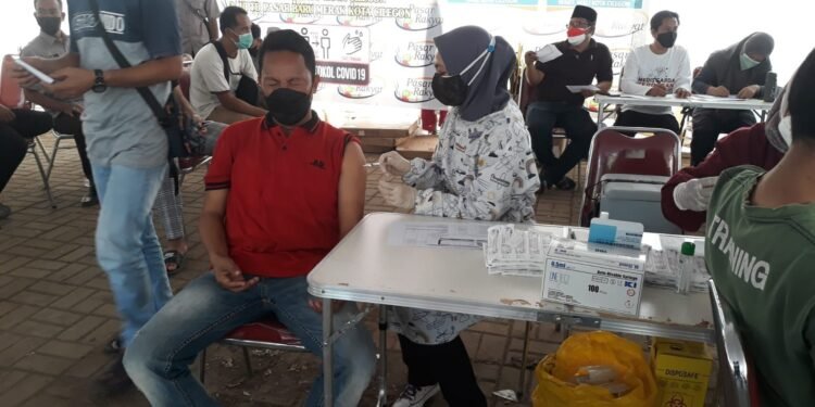 Belum Vaksinasi, Pedagang Pasar Baru Kranggot Ngaku Minim Informasi