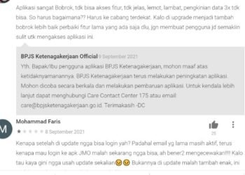 Aplikasi BPJS Ketenagakerjaan BPJSTKU Jadi Jamsostek Mobile JMO, Data Hilang dan Banyak Fitur yang Error? 5 Aplikasi BPJS Ketenagakerjaan BPJSTKU Jadi Jamsostek Mobile JMO, Data Hilang dan Banyak Fitur yang Error?