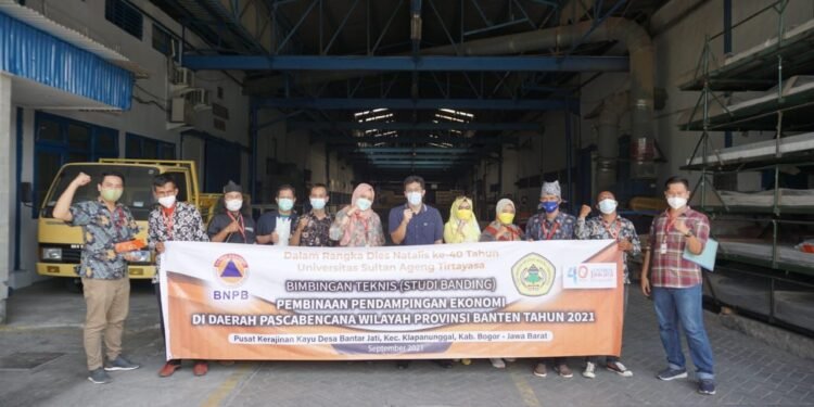 Dies Natalis ke-40, PPE Untirta Kunjungi PT Daisen Wood Frame