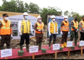 IPA SPAM Tanjung Lesung Dibangun, 36 Ribu Jiwa Buffer Zone Bakal Teraliri Air