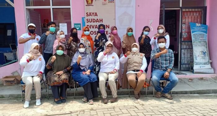 Partai Gerindra Gelar Vaksinasi Covid-19 Dosis Kedua, 713 Orang Berhasil Dijos