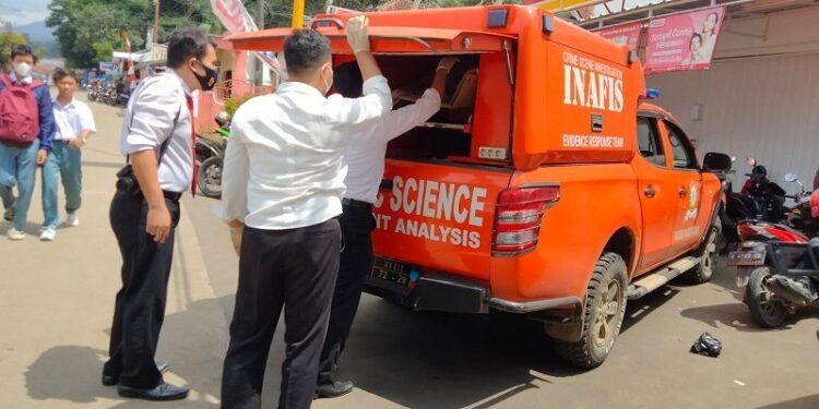 Alfamart Keboncau Pandeglang Dibobol Maling, Perampok Sempat Minum Teh Pucuk