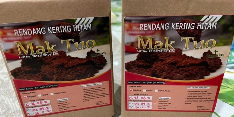 Cerita UMKM Kuliner Rendang Mak Tuo yang Tetap Cuan Meski di Tengah Pandemi