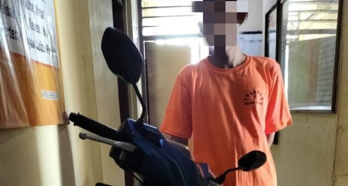Bilang Pinjam Motor untuk Ambil Baju, Seminggu Tidak Nongol Juga, Akhirnya Ditangkep Sama Polisi