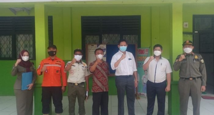 Tim Gabungan Monitoring PTM di SMAN 6 Kota Serang, Begini Hasilnya