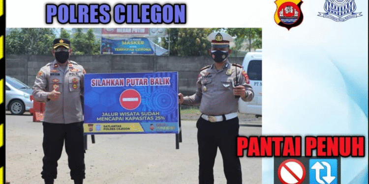 Anyer Padat, Kendaraan dari Jakarta Putar Balik di JLS Cilegon