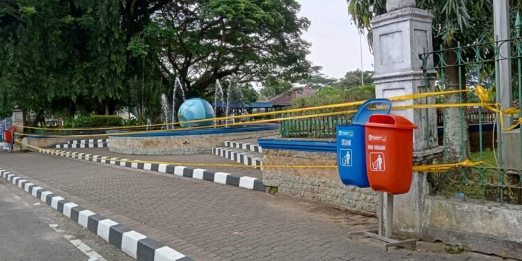 Alun-alun Rangkasbitung Masih Ditutup untuk Umum 1 Alun-alun Rangkasbitung Masih Ditutup untuk Umum