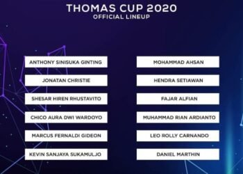 Sudah Diumumkan, Ini Susunan Pemain Bulutangkis Indonesia untuk Thomas dan Uber Cup 2020