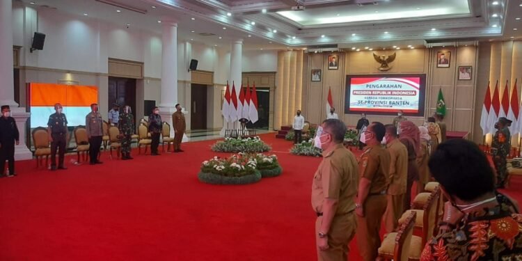 Masih Kekurangan Vaksin, Gubernur Banten Curhat di Hadapan Presiden Jokowi