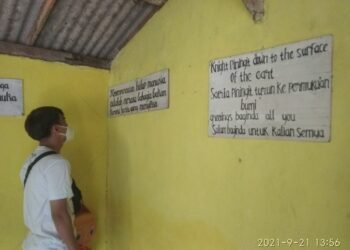 Baginda Raja Jamaluddin Firdaus Bangun Rumah Warga Dari Iuran Santri