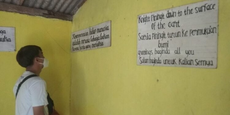 Baginda Raja Jamaluddin Firdaus Bangun Rumah Warga Dari Iuran Santri