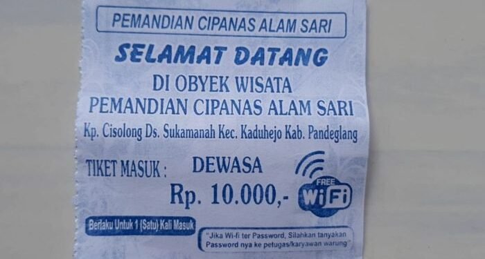 Harga Terbaru Tiket Masuk dan Parkir Pemandian Air Panas Cisolong Pandeglang September 2021