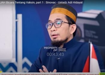 Pandangan Ustad Adi Hidayat Tentang Vaksin Covid-19, Jadi Panduan Umat Islam