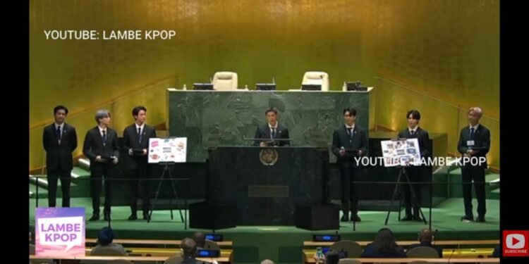 Isi Pidato Lengkap BTS di Markas PBB