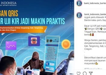 Bayar Uji KIR di Tangerang, Kota Cilegon dan kabupaten Lebak Sudah Bisa Pakai QRIS BI 3 Bayar Uji KIR di Tangerang, Kota Cilegon dan kabupaten Lebak Sudah Bisa Pakai QRIS BI