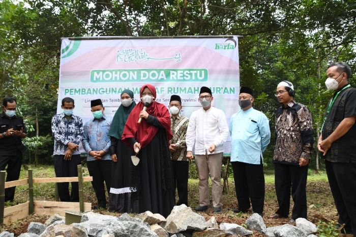 Tasyakuran Milad ke -17 LAZ Harfa Dirikan Rumah Quran