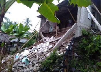 Sebuah Rumah di Bojongmanik Lebak Tergerus Longsor, Begini Kondisi Penghuninya