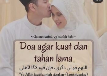 Suka Loyo Saat Bercinta, Baca Doa Ini Agar Anu Pria Kuat dan Tahan Lama