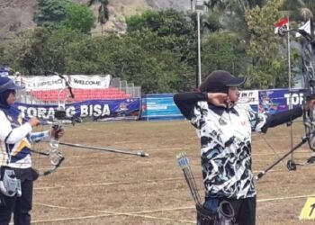 Daftar Medali Banten PON XX 2021 Papua Hingga 5 Oktober, Baru Dapat 22 Medali 10 Terjadi Pertarungan Sengit Final Compound Cabor Panahan PON XX Antara Banten Vs Jabar, Banten Akhirnya Perak