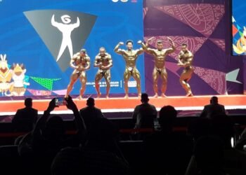 Kontingen Binaraga Banten Sumbang Perak di PON XX Papua