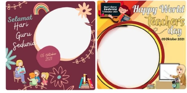 Hari Guru Sedunia 5 Oktober, Ini 5 Desain Twibbon Peringatan Hari Guru Sedunia Bisa di-Download 1 Hari Guru Sedunia 5 Oktober, Ini 5 Desain Twibbon Peringatan Hari Guru Sedunia Bisa di-Download