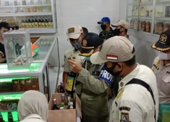 Lagi, Satpol PP Temukan Barang Ini di Warung Jamu