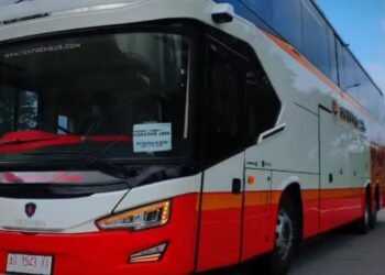 Tanpa Kaca Spion, PO Harapan Jaya Jadi Pelopor Bus dengan Teknologi MirrorCam 