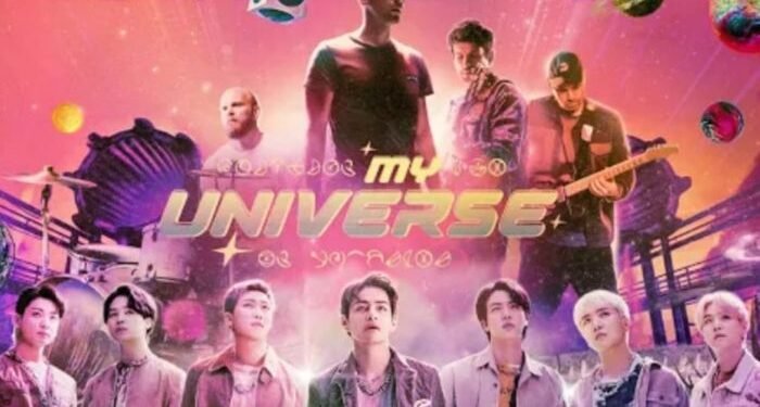 Lagu My Universe dari Coldplay X BTS Duduki Posisi Nomor 1 Tangga Lagu Versi Billboard