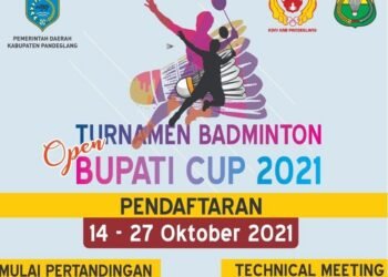 PBSI Pandeglang dan Ring Gelar Open Turnamen Bupati Cup Berhadiah Rp20 Juta, Cek Syarat Pendaftarannya