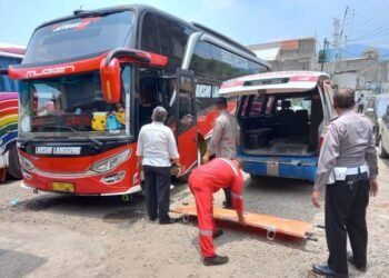 Diduga Sakit, Penumpang Bus PO Laksmi Langgeng Meninggal Dunia di Merak
