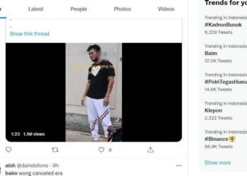 Baim Wong Usir Pria Tua Trending di Twitter, Warganet: Baim Wong Ayo Minta Maaf
