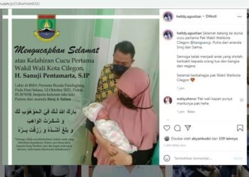 Wakil Walikota Sanuji Pentamerta Dapat Cucu Pertama, Warganet Sindir Walikota Cilegon Kapan Mantu