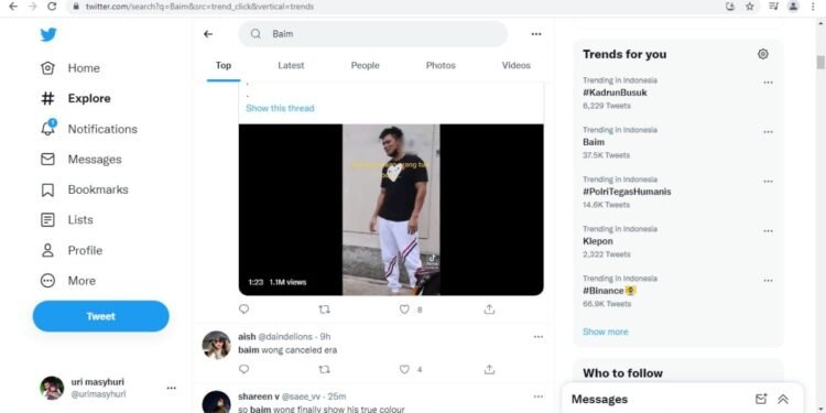 Ratusan Ribu Subscriber Unsubcribe, Baim Wong: Saya Tidak Pernah Minta