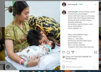 Baim Wong Akhirnya Minta Maaf ke Kakek Suhud, Sebut Kelahiran Anak Kedua Bukan Pembawa Sial