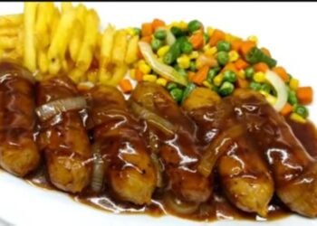 Resep Sosis Bakar Lada Hitam, Buat Keluarga Betah di Rumah