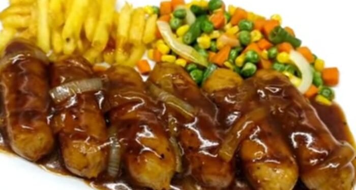 Resep Sosis Bakar Lada Hitam, Buat Keluarga Betah di Rumah