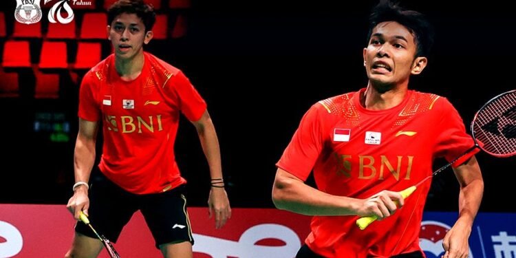 Yes! Fajar Alfian and Muhammad Rian Ardianto Taklukkan He Jiting dan Zhou Haodong, 2-0 untuk Indonesia