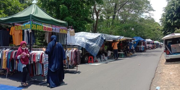 Car Free Day Kota CIlegon, Pengunjung Turun Tapi Transaksi Naik