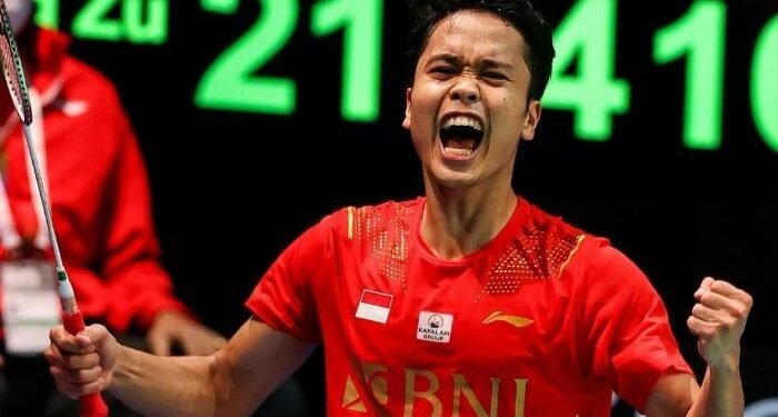 Buat Takjub Dunia, Ginting Keluarkan Pukulan 'Ajaib' Buat Wakil China Mati Langkah