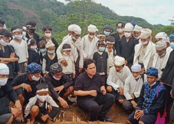 Erick Thohir Tinjau Kondisi Terakhir Lokasi Kebakaran Baduy, Siap Realisasikan Berbagai Aspirasi Para Tokoh Ba