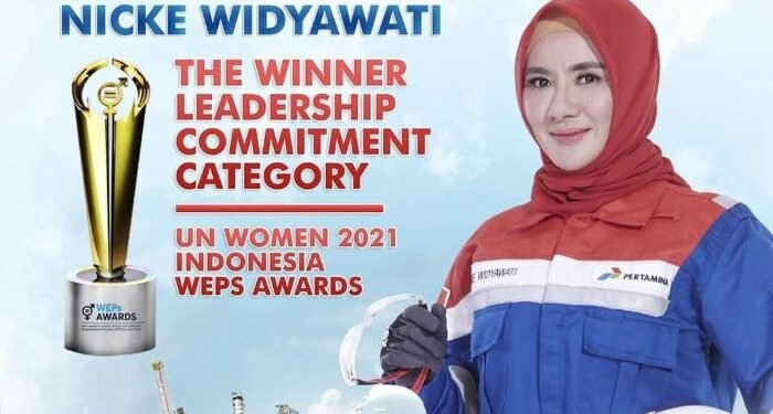 Dukung Kesetaraan Gender, Dirut Pertamina Nicke Widyawati Raih Penghargaan dari UN Women 1 Dukung Kesetaraan Gender, Dirut Pertamina Nicke Widyawati Raih Penghargaan dari UN Women