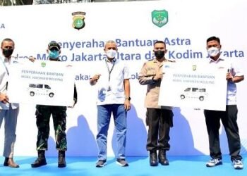 Astra Serahkan 2 Unit Mobil Vaksinasi Kepada Polres Metro & Kodim Jakarta Utara