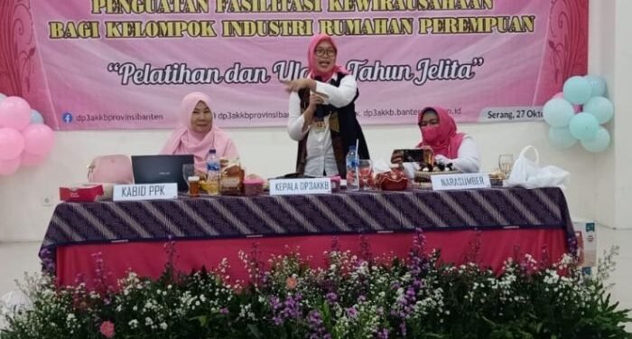 Hari Jadi Sijelita, DP3AKKB Banten Kembangkan UMKM Perempuan