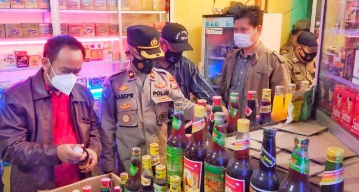 Tak Ada Kapoknya, Polsek Cilegon Masih Temukan Jual Miras dengan Kedok Warung Jamu  